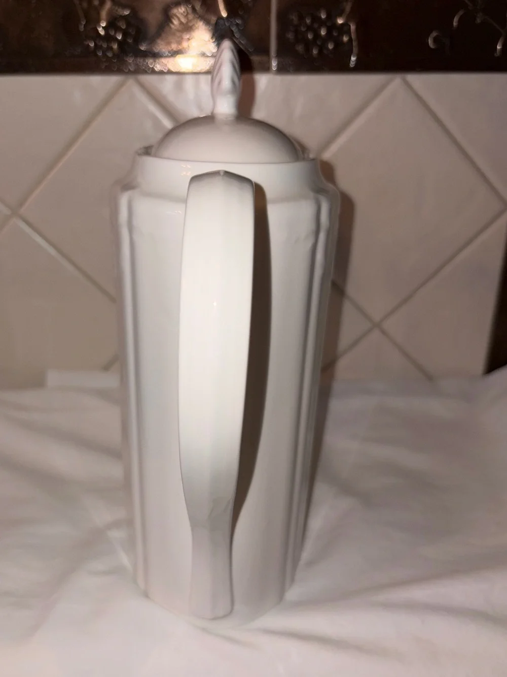 Nwot Mikasa Hampton bays porcelain coffee pot